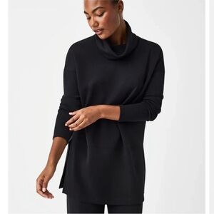 Spanx AirEssentials Turtleneck Tunic in Black